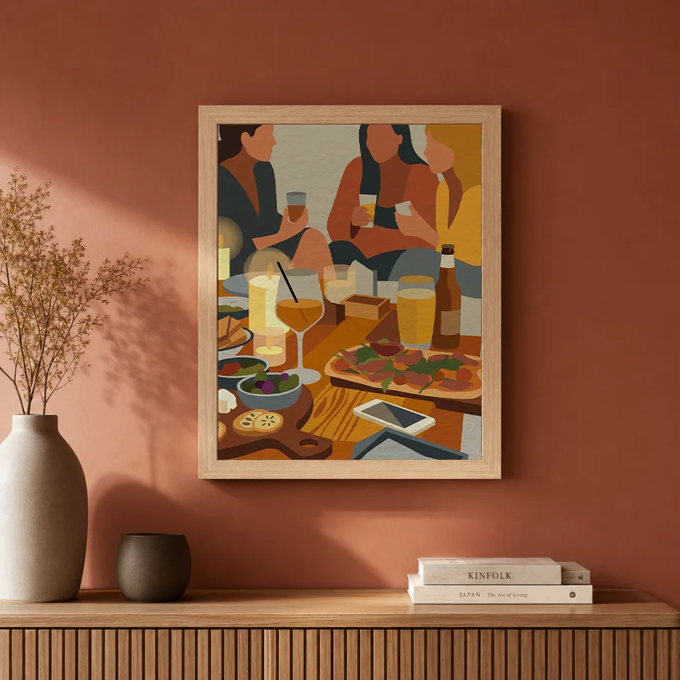 Wood-Framed Art Print