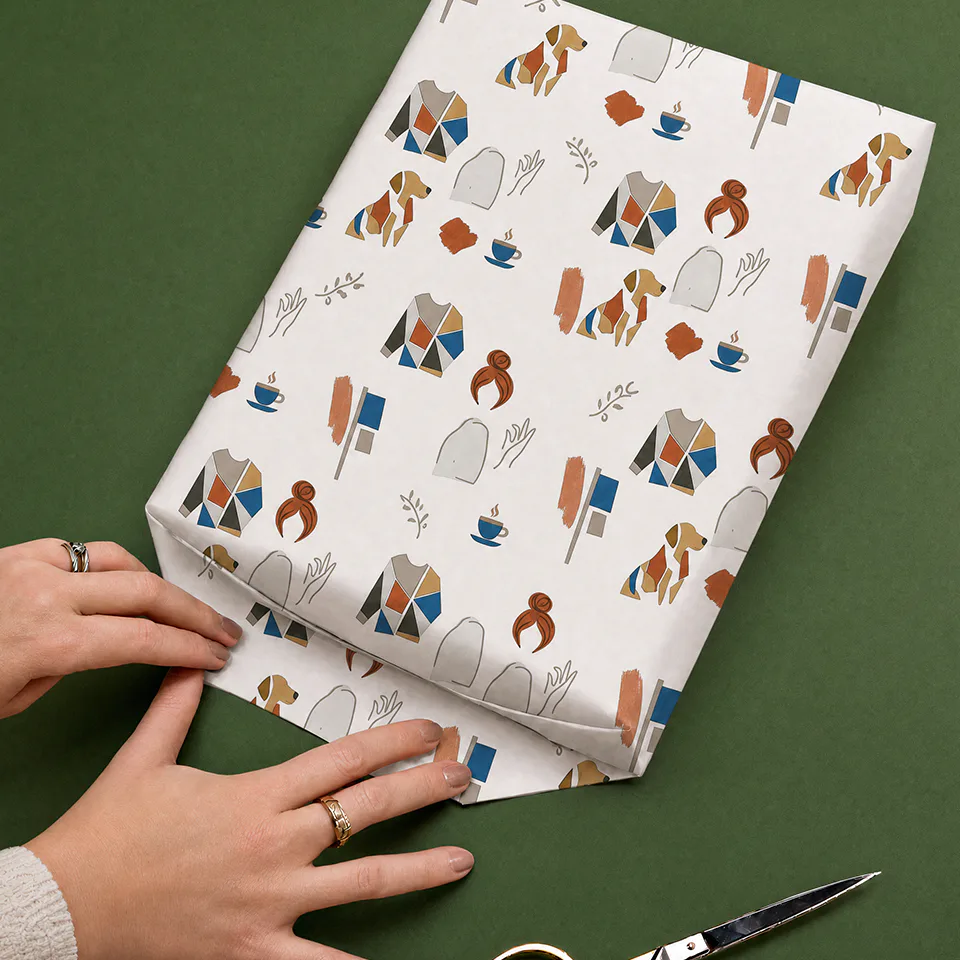 Artful Wrapping Paper