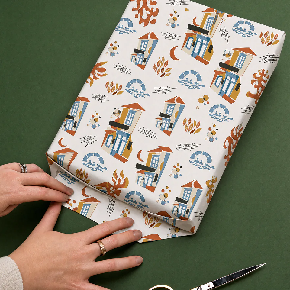 Artful Wrapping Paper