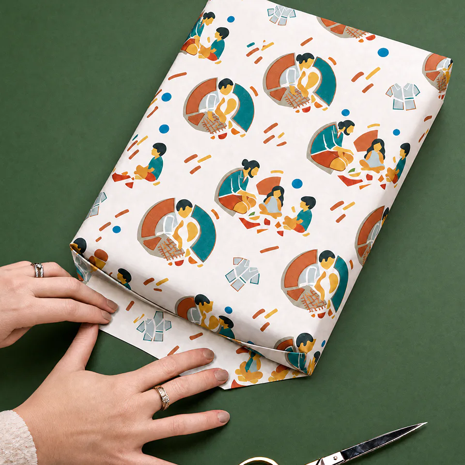 Artful Wrapping Paper
