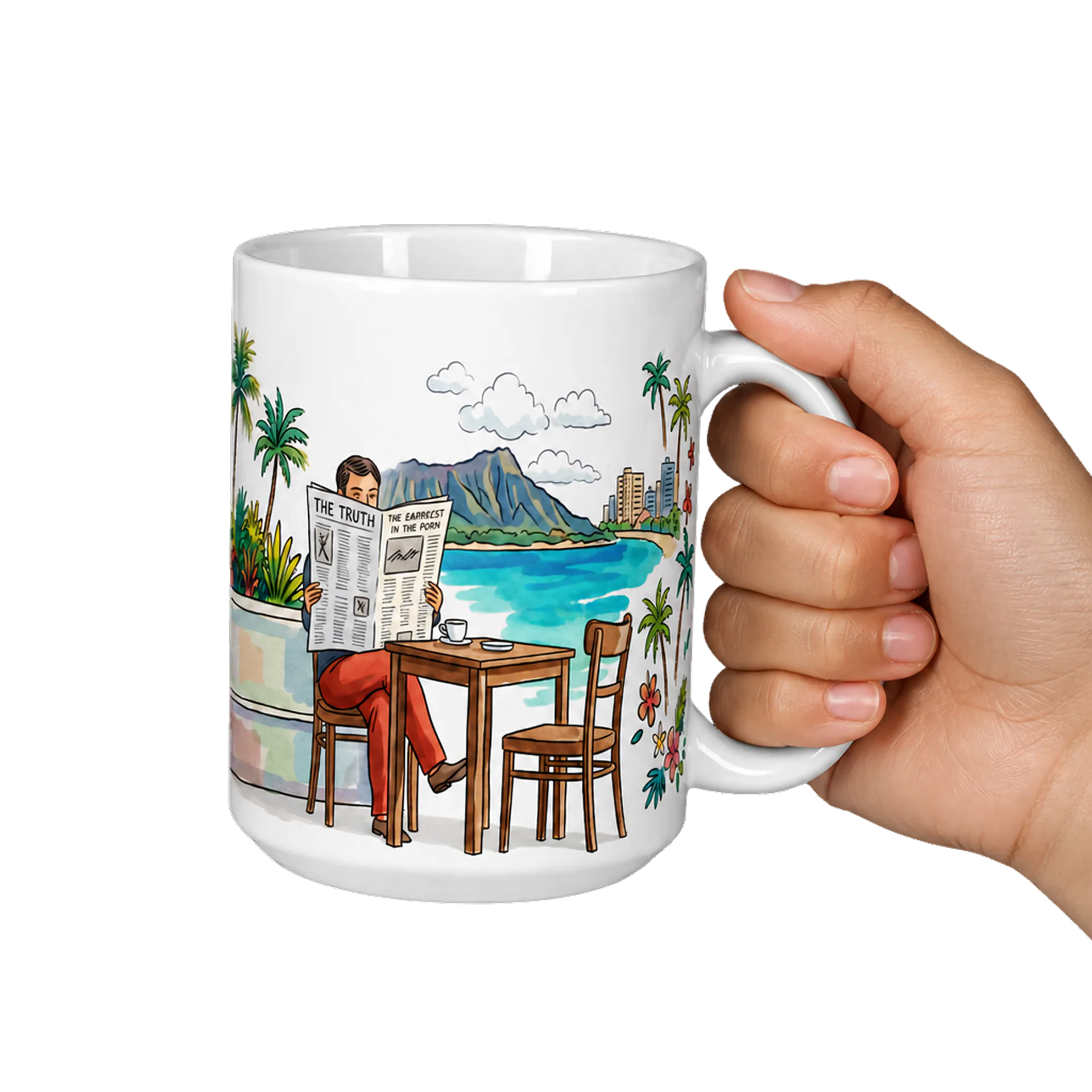Quiet White Mug