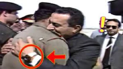 شاهد.. ذكاء صدام حسين عندما علم أن ساعة حسني مبارك كانت جهاز تنصت !! (فيديو)