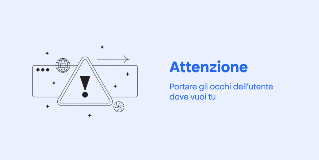 UX attenzione sito web