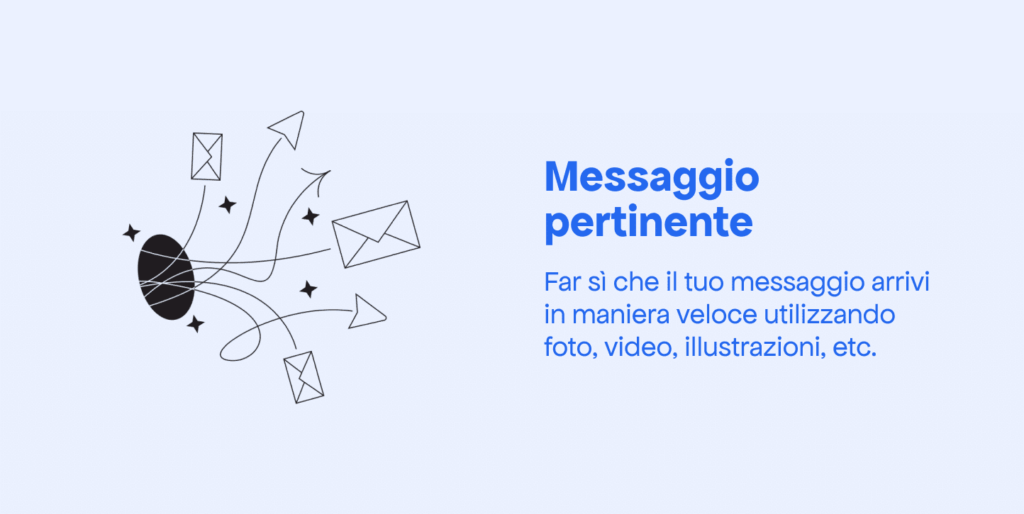 messaggio pertinente UX