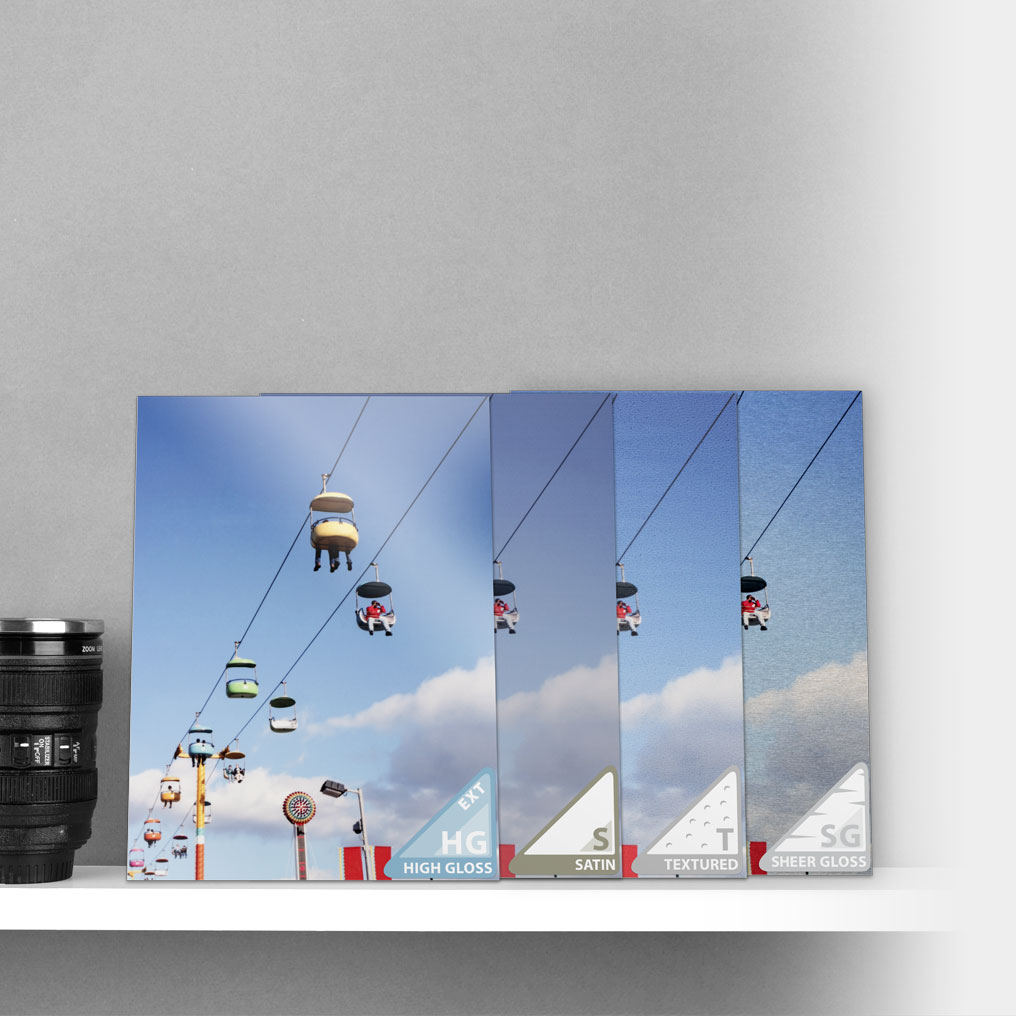 Metal Print Sample Packs - Try your image on every surface