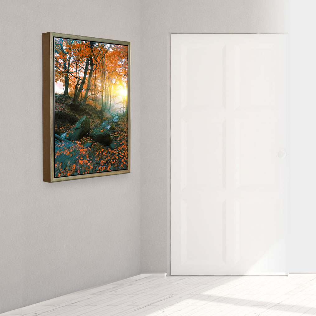 Add Depth and Weight to Your Images With Our Float Framed Metal Prints.