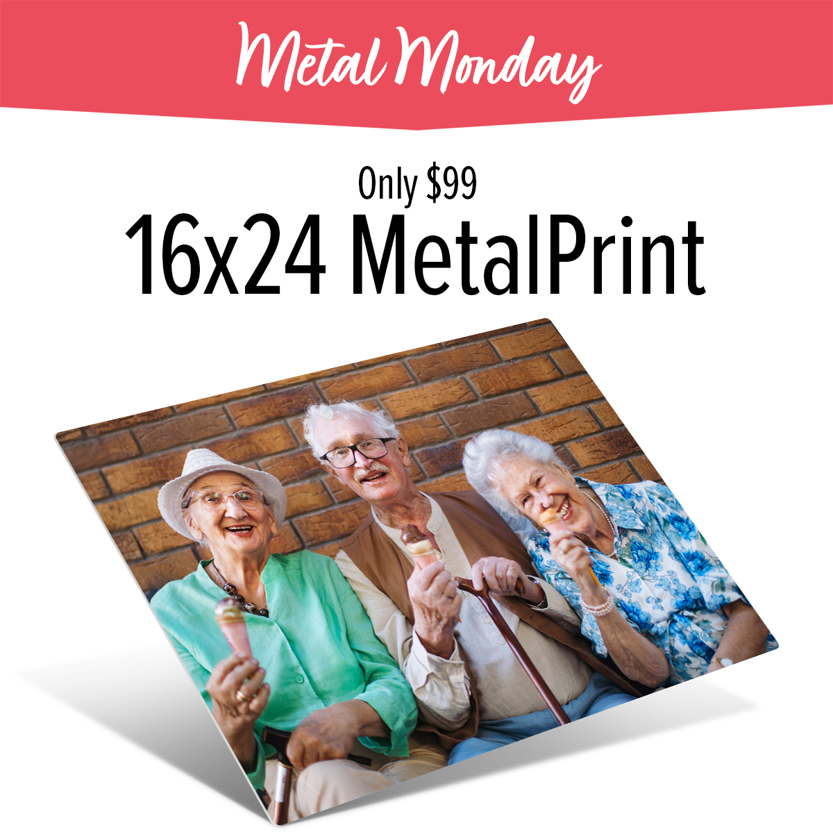 BOGO MetalPrint with Easel Stands