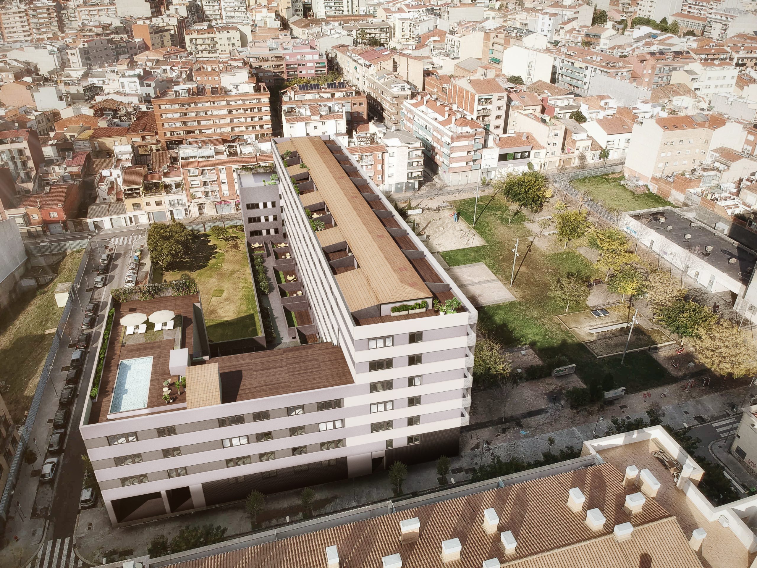 Metrovacesa vende la mitad de las viviendas disponibles de su promoción Residencial Mirades, en Terrassa