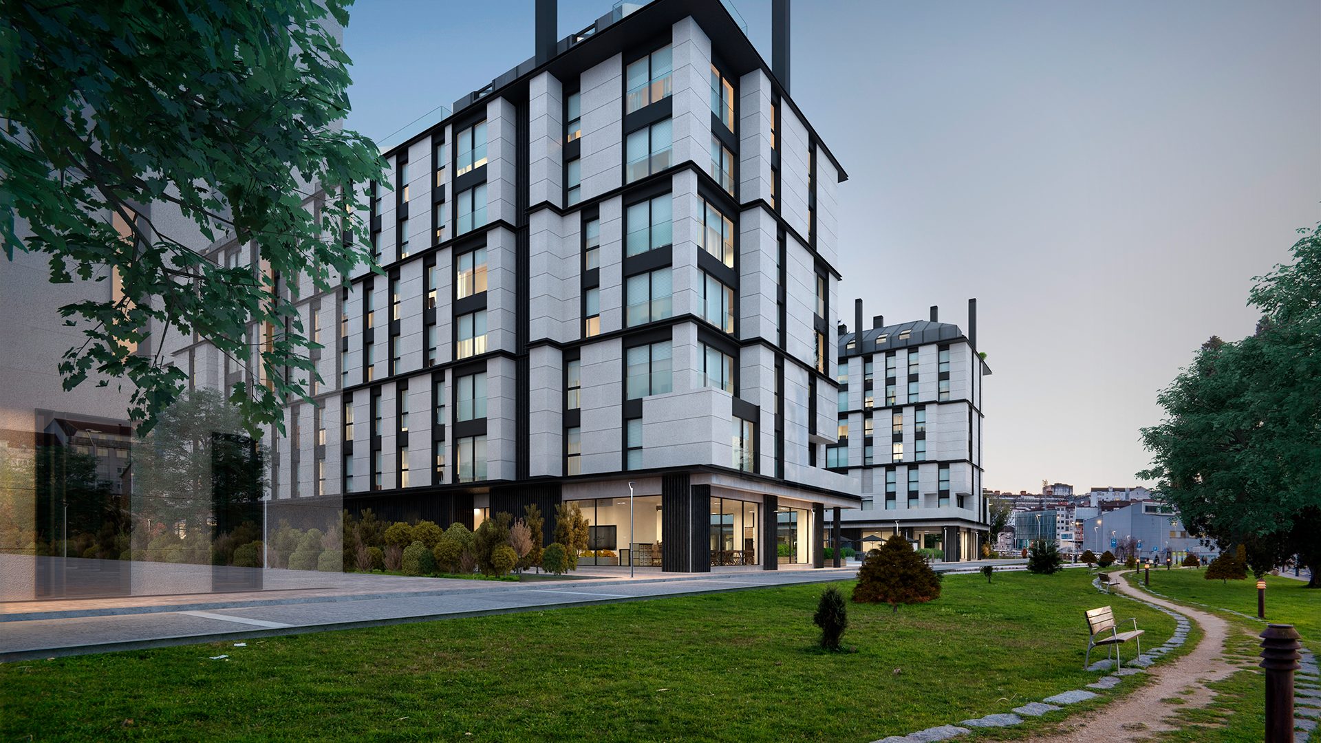 Metrovacesa inicia la comercialización de Residencial Novolérez, casi un centenar de viviendas en Pontevedra con vistas al río Lérez