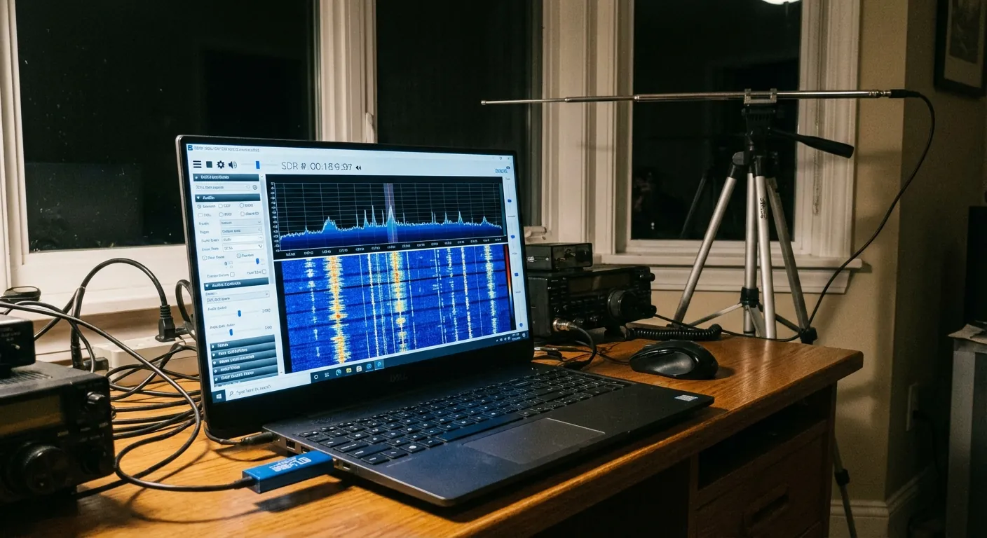 Setup de SDR para Análise de HF