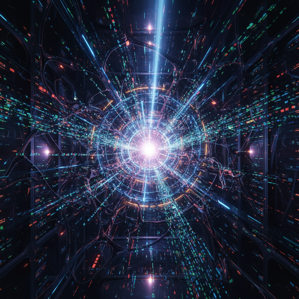 Representação visual de uma LSTM, destacando o fluxo de informações e os portões de controle.