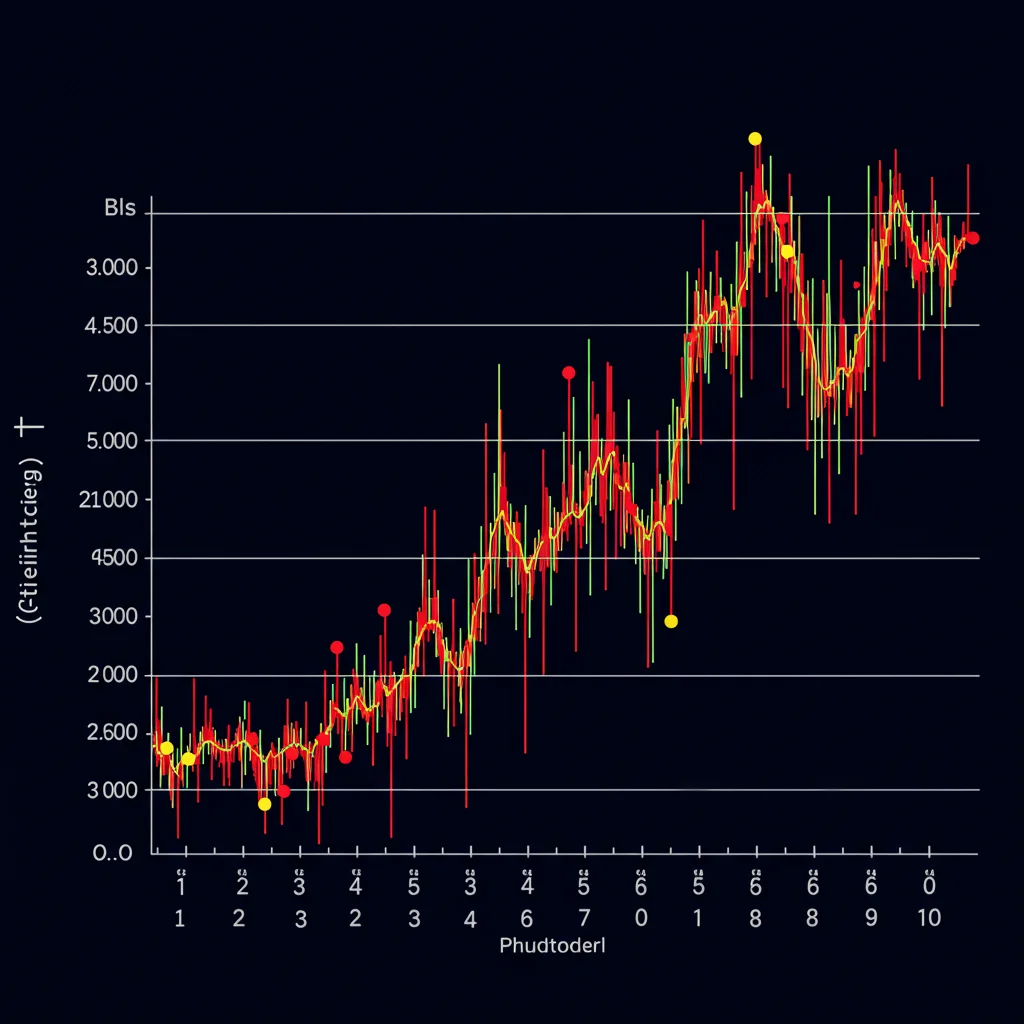 Graphical representation of anomaly detection highlighting outliers deviating from the norm.