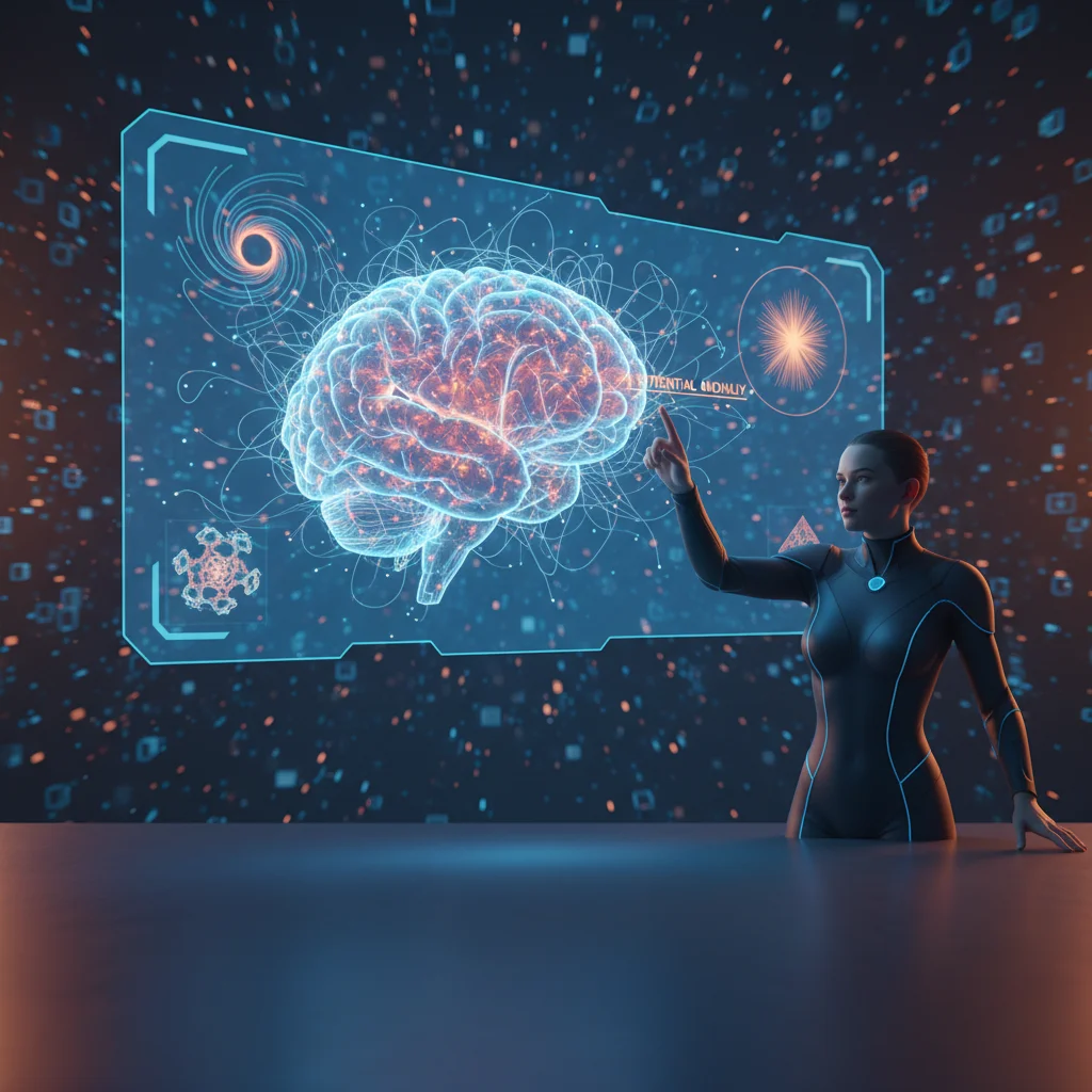 Ilustração de um ciclo de Aprendizagem Ativa, onde uma inteligência artificial seleciona dados ambíguos para um humano rotular, otimizando o treinamento do modelo.