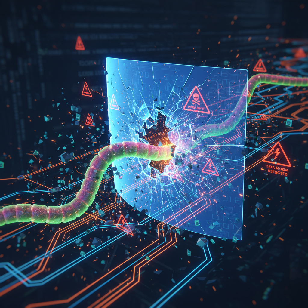 Worm interrompe o tráfego de rede e ultrapassa um firewall