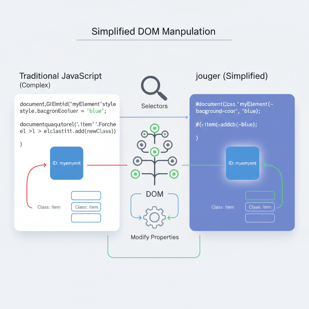 jQuery simplificando a manipulação do DOM