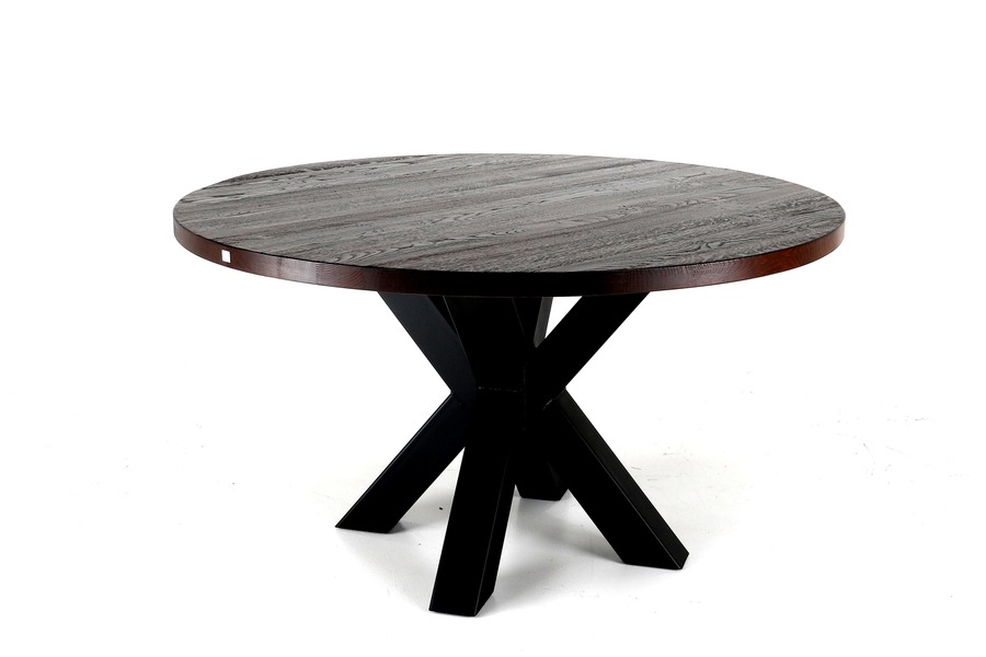 Tafel Ferrum Tafels Larridon Home Industrieel Massief Eik Naturel maatwerk