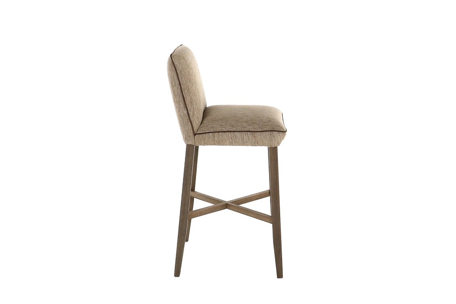 Barstoel Sioux (set van 2) Barstoelen Brut Landelijk Stof Taupe maatwerk