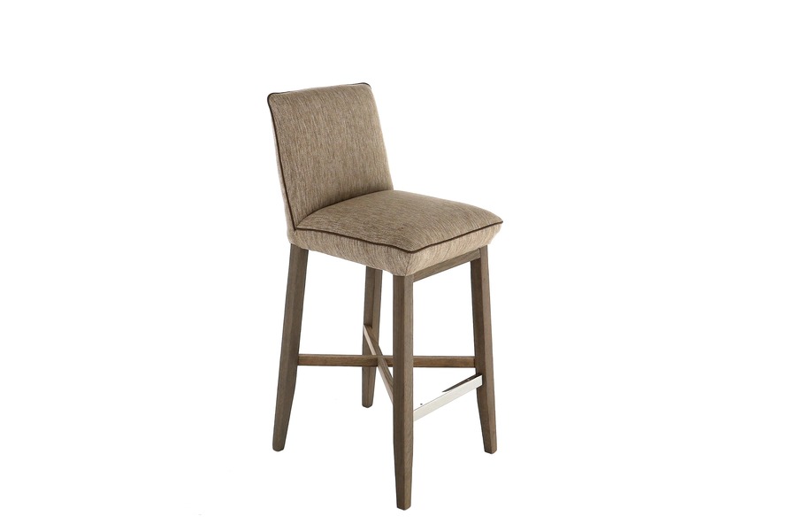 Barstoel Sioux (set van 2) Barstoelen Brut Landelijk Stof Taupe maatwerk