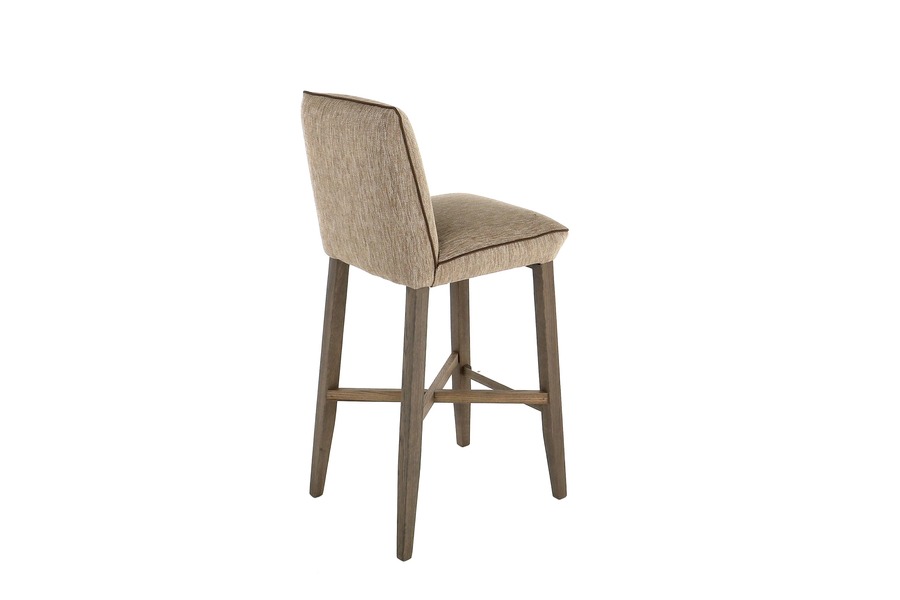 Barstoel Sioux (set van 2) Barstoelen Brut Landelijk Stof Taupe maatwerk