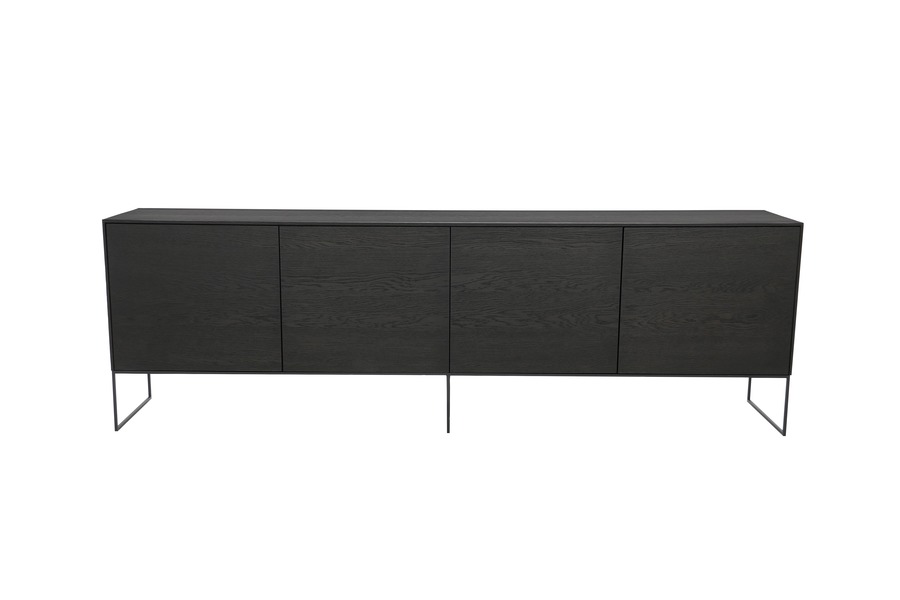 Dressoir Index Dressoirs Tijdloos Modern Italian Design Eik Zwart maatwerk