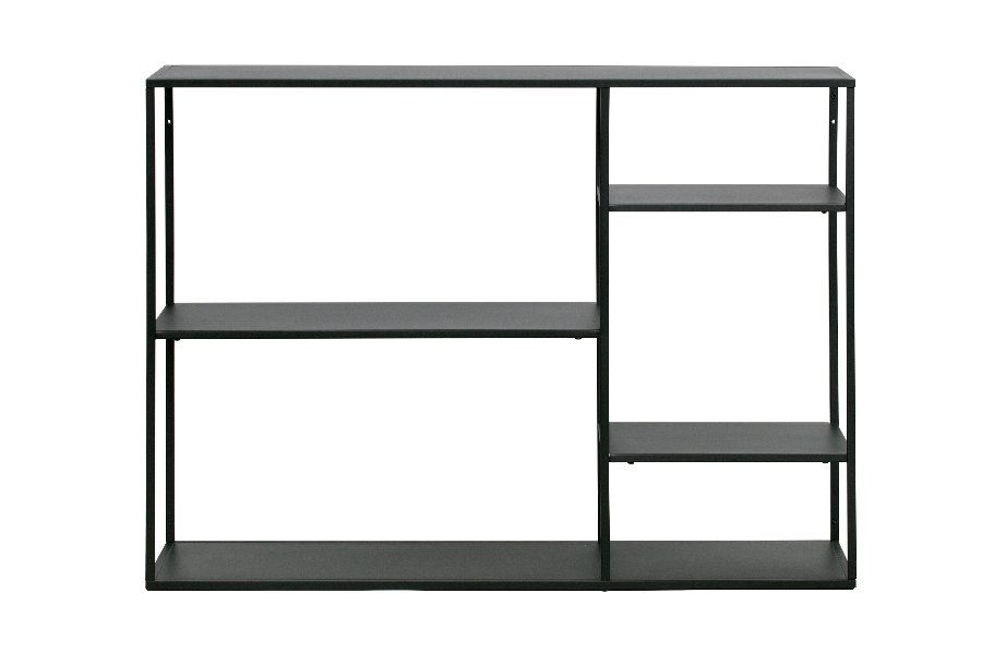 Muurtafel Jane Muurtafels Industrieel Natural Living Metaal Zwart maatwerk