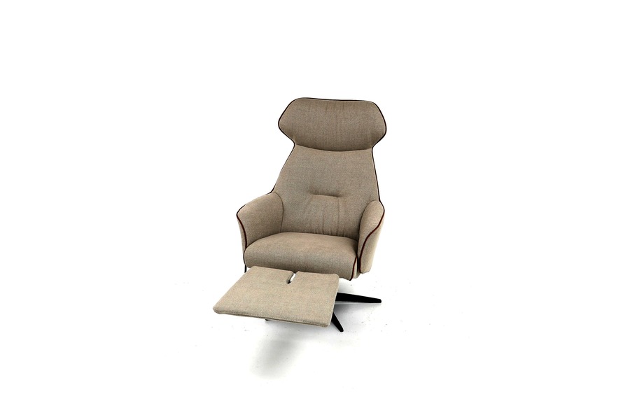 Relax Trones Relaxen Relaxen in stijl Stof Beige maatwerk