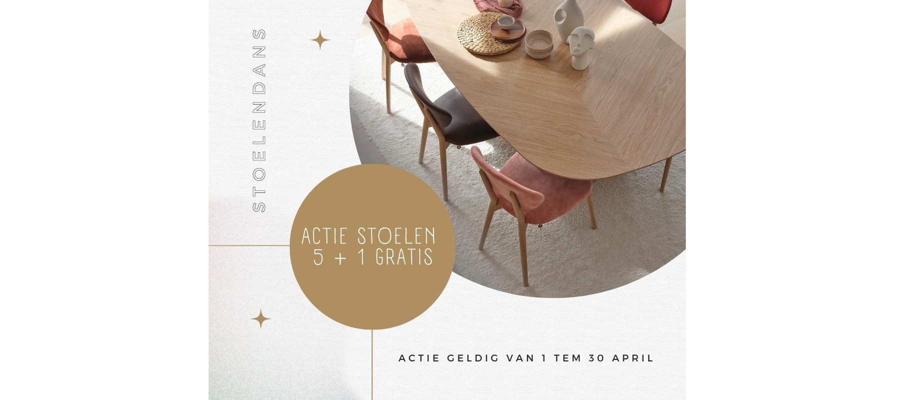 stoelen 5+1 gratis