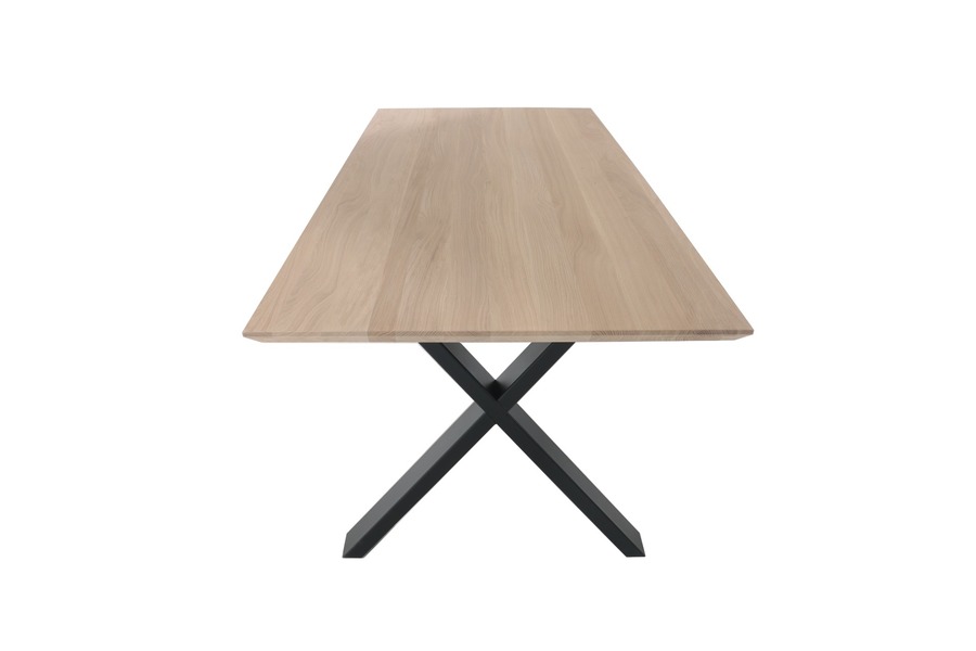 Tafel Ferro X-poot Tafels Industrieel Tijdloos Modern Naturel maatwerk