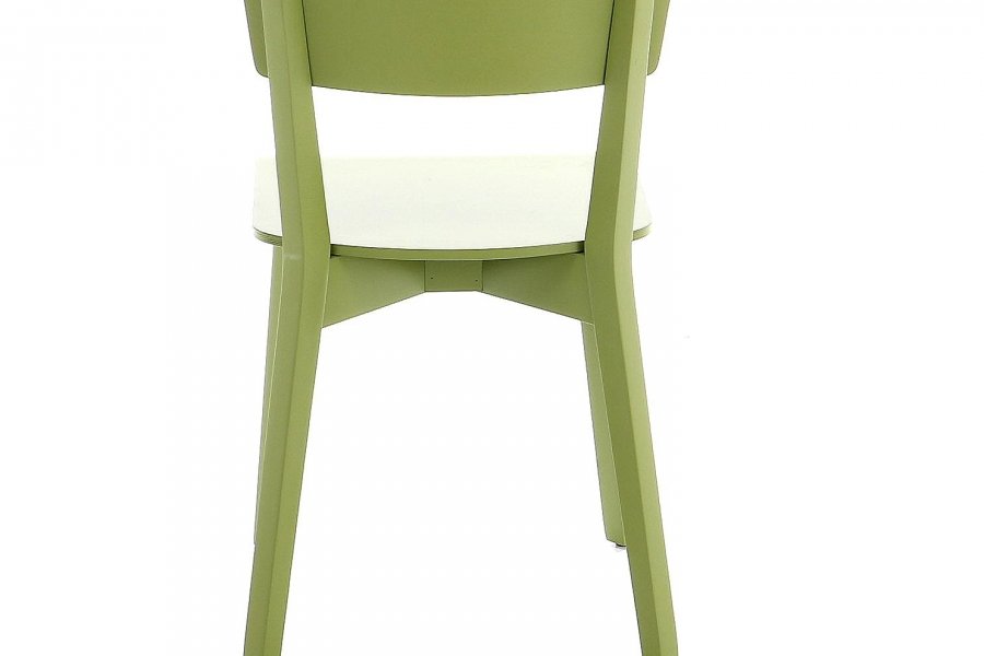 Stoel Ingrid (set van 4) Stoelen Scandinavische Stijl Beuk Groen maatwerk