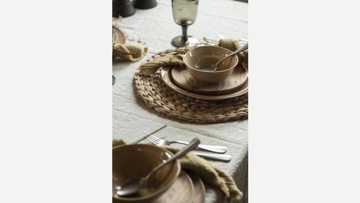 Placemat riet naturel