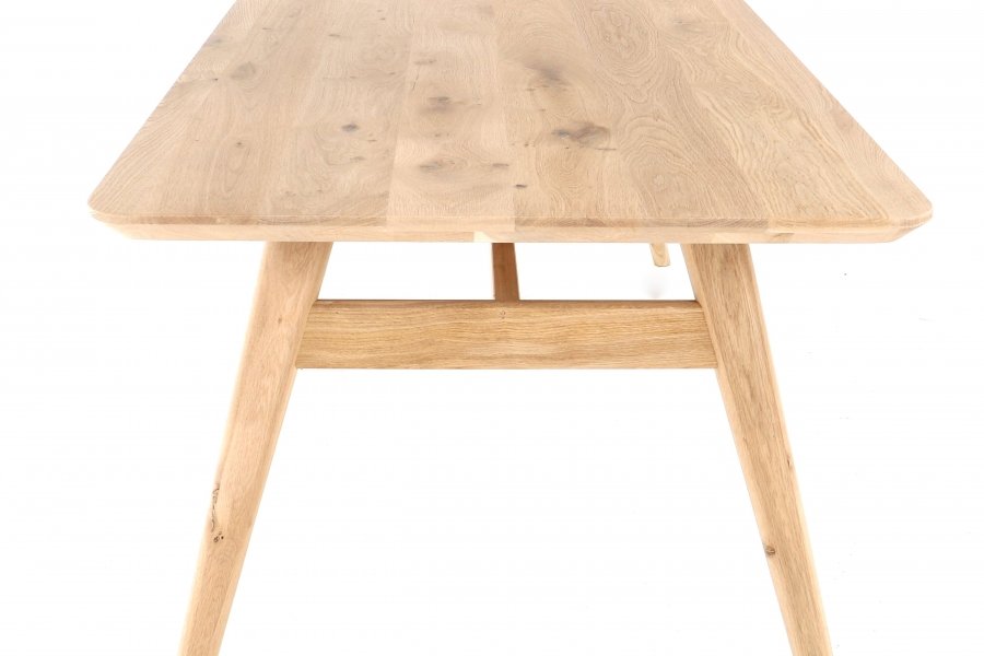 Tafel Scandic Tafels Scandinavische Stijl Massief Eik Naturel maatwerk