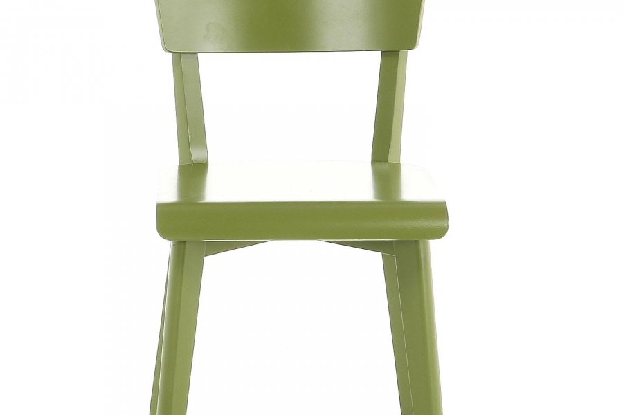 Stoel Ingrid (set van 4) Stoelen Scandinavische Stijl Beuk Groen maatwerk