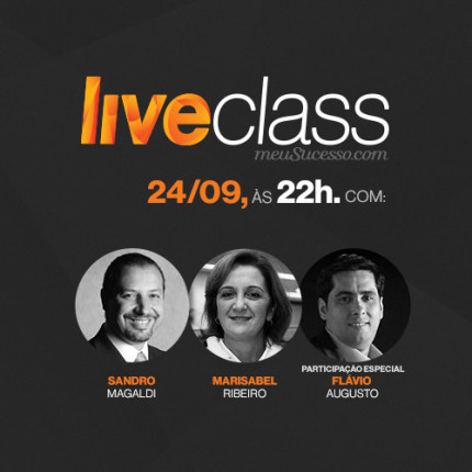 LiveClass terá como tema “O segredo dos líderes de sucesso”