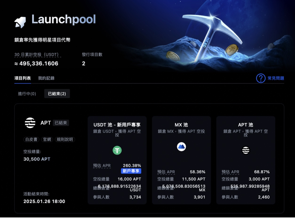 mexc launchpool