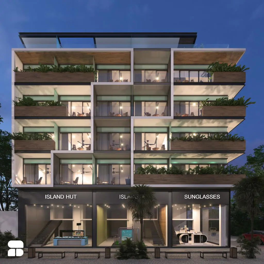 Deluxe 1 BR condo with terrace for sale in Playa del Carmen