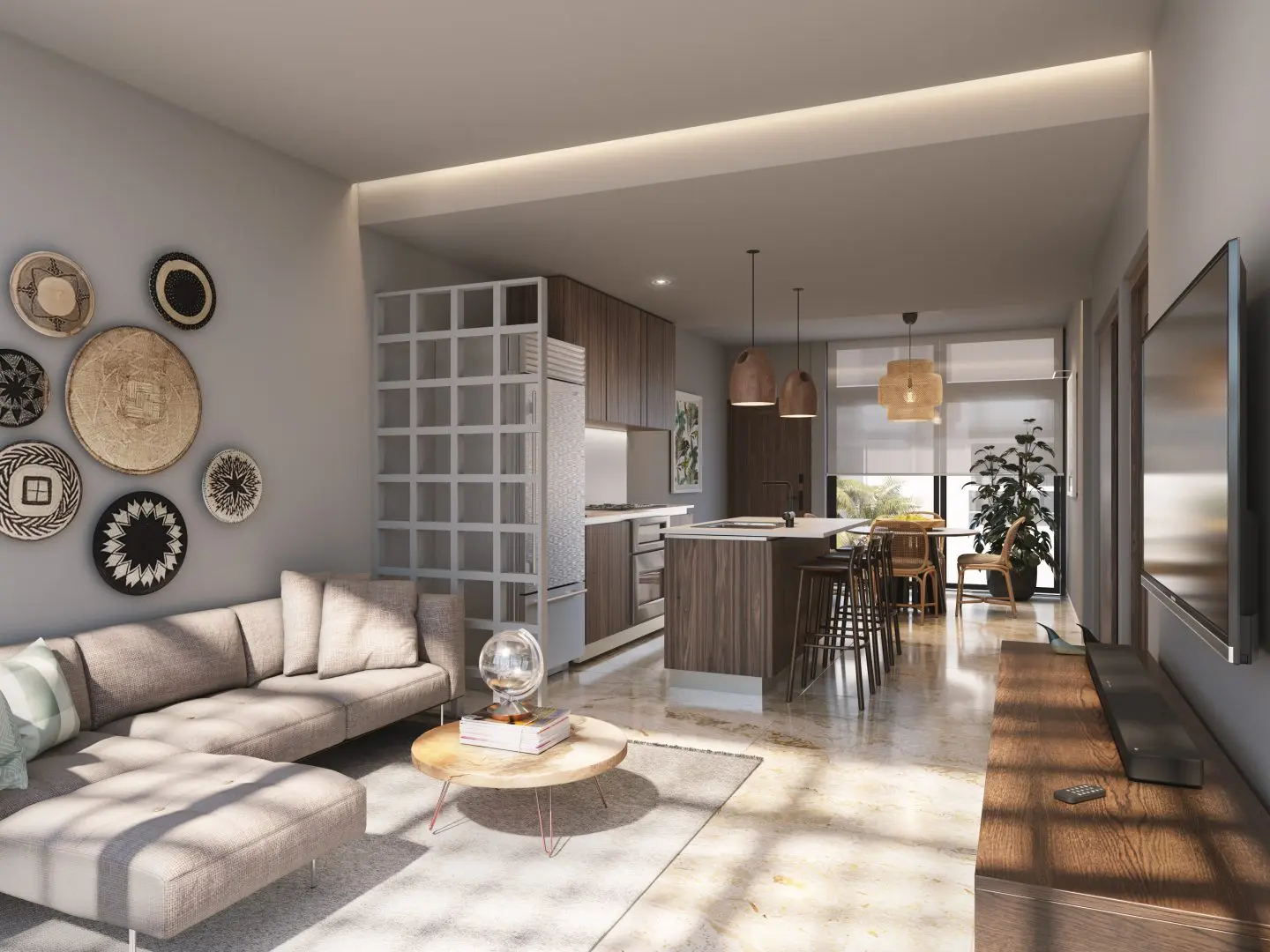 Sensational Condo 2br 2bth For Sale in Kalena, Playa del Carmen. Oriol Terrace #107 Tower A