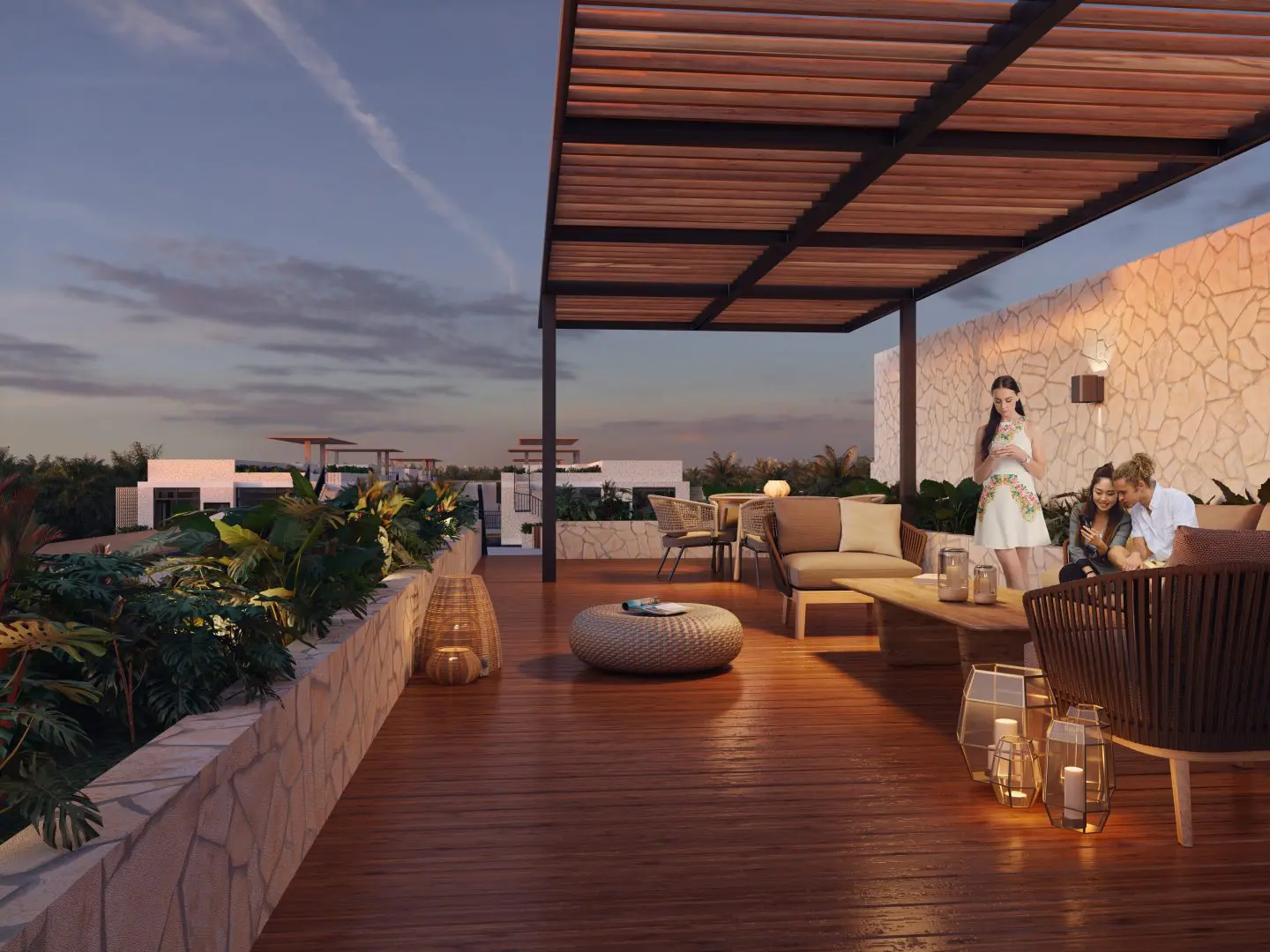 Stunning 1br Condo For Sale in Distrito Kalena, Playa del Carmen. Finch #341 Tower B