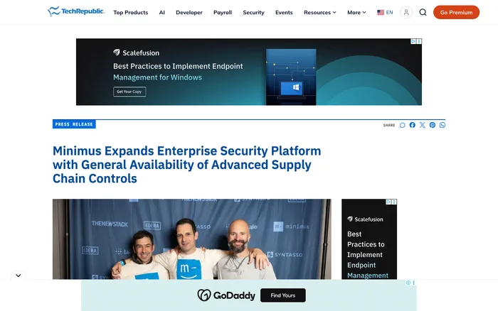 Syndication screenshot