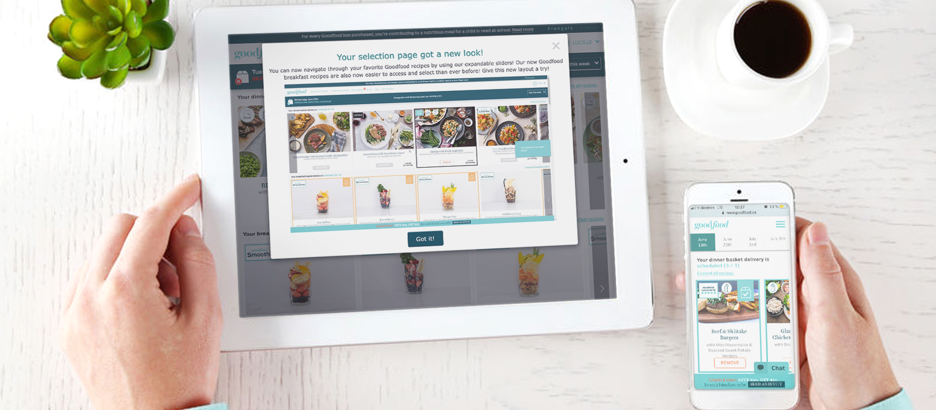 A NEW LOOK for Your Selection Page