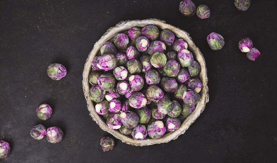 Purple Brussels Sprouts