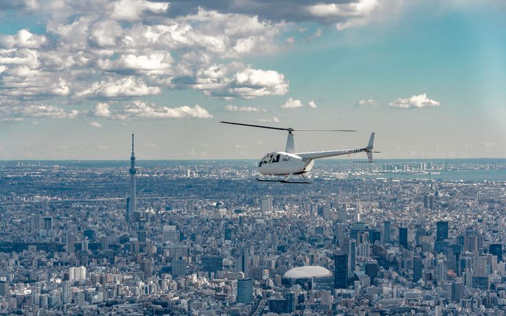 Night Helicopter over Tokyo - 7
