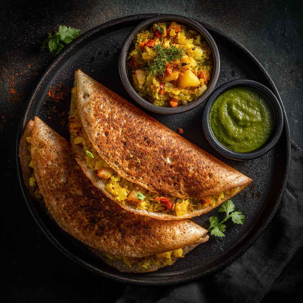 Onion Masala Dosa