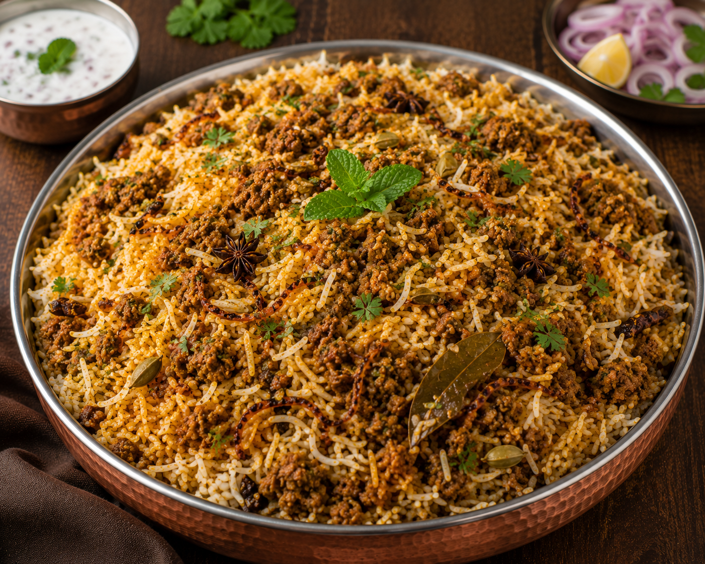 Kheema Biryani