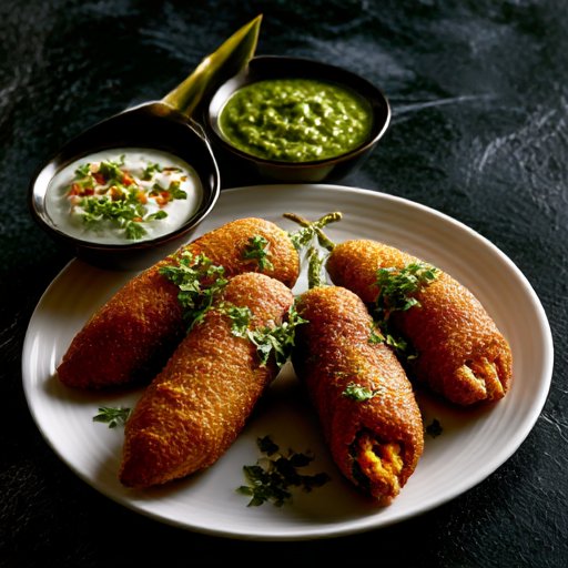 Stuffed Mirchi Bajji (4PCS)
