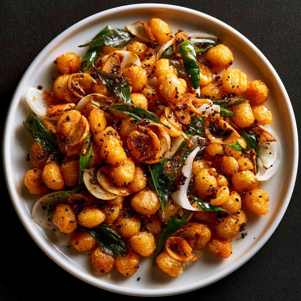 Crispy Corn Pepper Fry