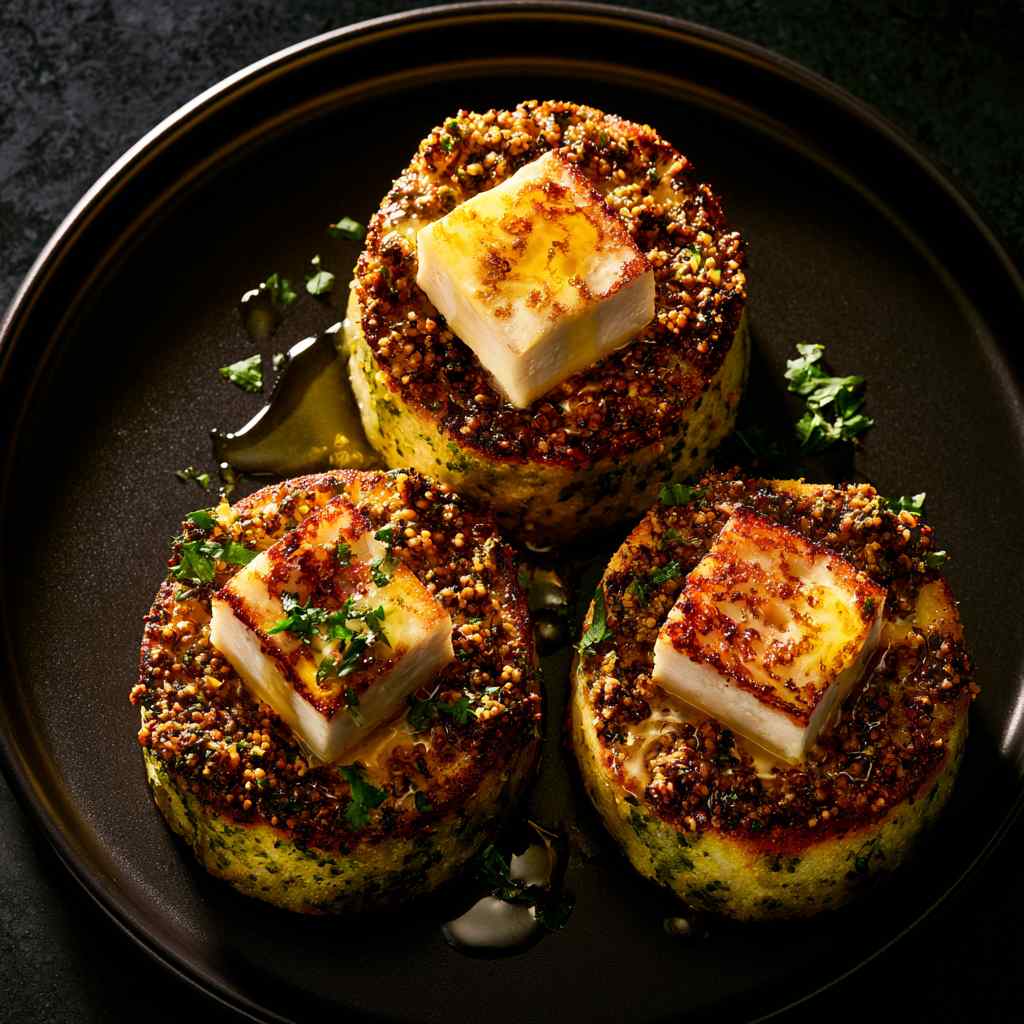 Pan Fried Ghee Podi Paneer Madurai Malli Idly (3)