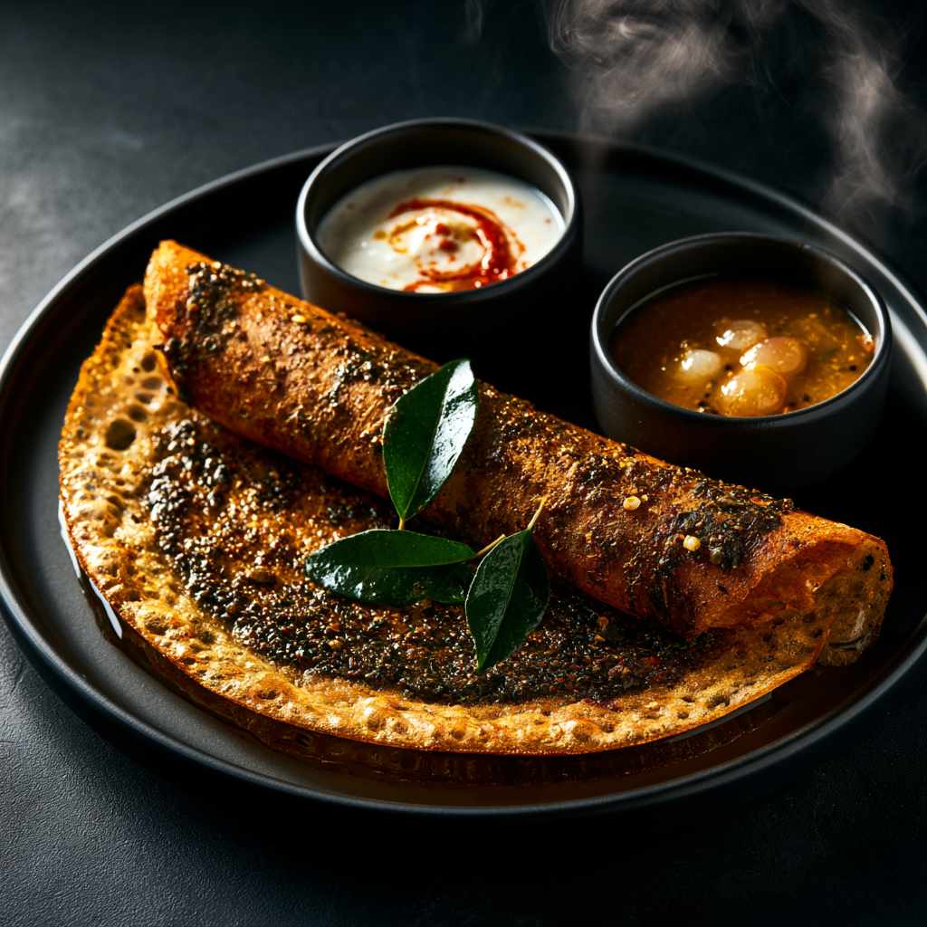 Karuvepaku Podi Dosa
