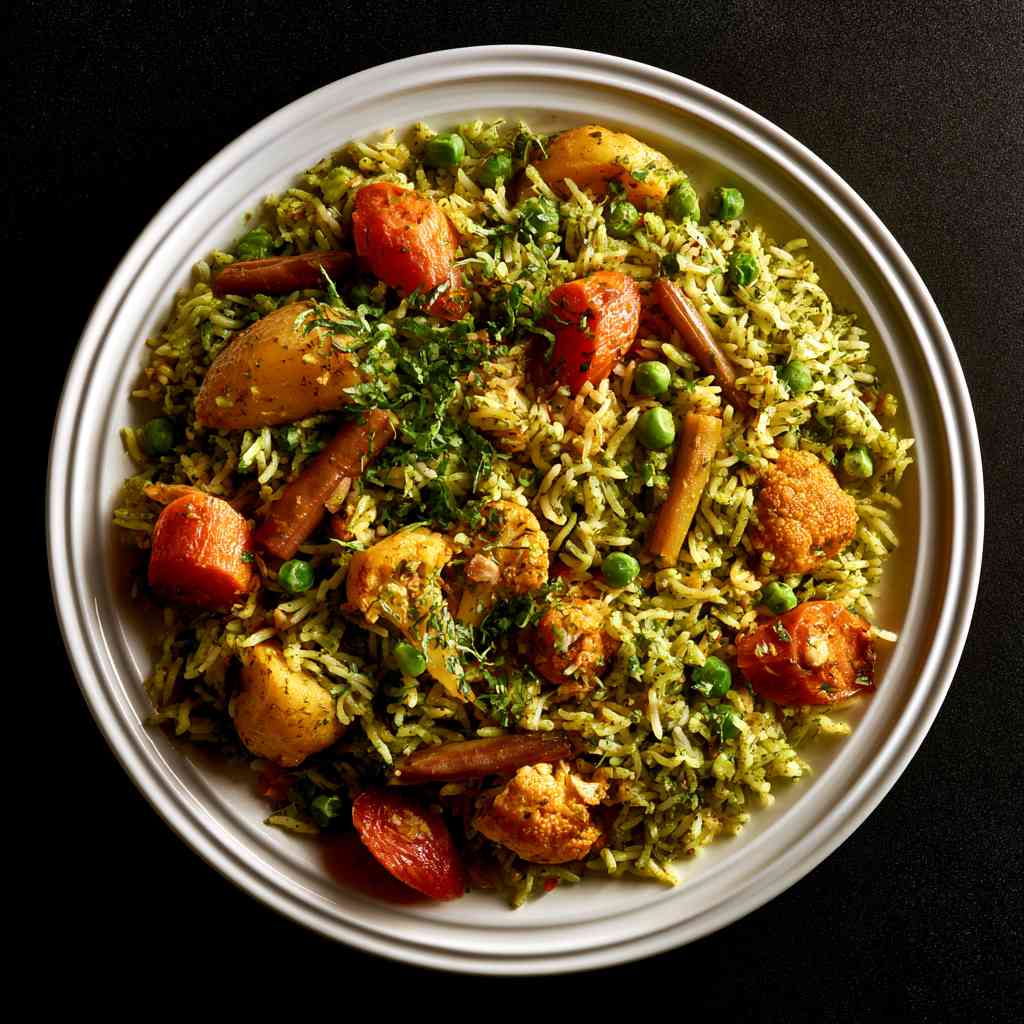 Veg Dhonne Biryani