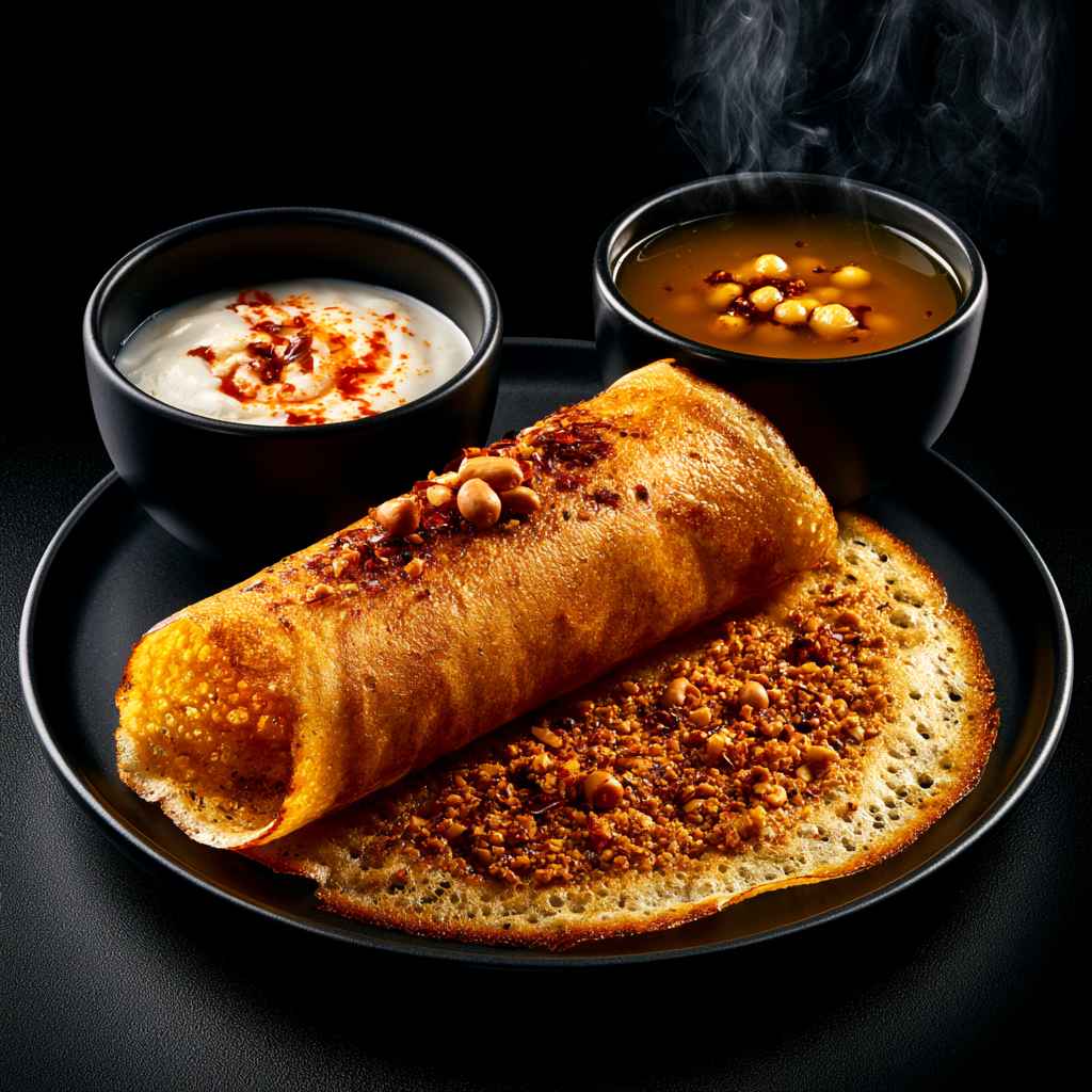 Peanut Podi Dosa