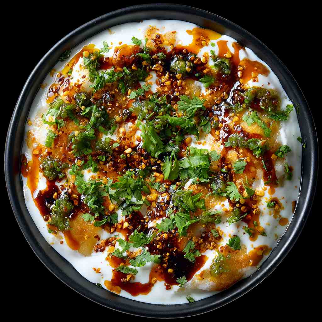 Dahi Vada with karaboondi (1)